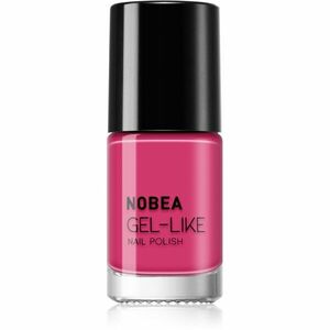 NOBEA Day-to-Day Gel-like Nail Polish lak na nechty s gélovým efektom odtieň #N71 Pink blossom 6 ml vyobraziť