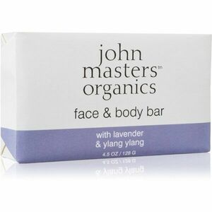 John Masters Organics Lavender & Ylang Ylang hydratačné mydlo na tvár a telo 128 g vyobraziť