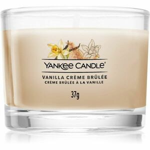 Yankee Candle Vanilla Crème Brûlée votívna sviečka glass 37 g vyobraziť