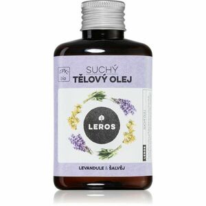 Leros Dry body oil levanduľa & šalvia suchý olej na telo 100 ml vyobraziť