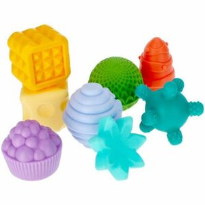 Bam-Bam Set of Textured Toys aktivity hračka 6m+ 8 ks vyobraziť