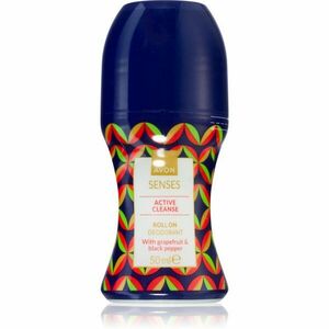 Avon Senses Active Cleanse dezodorant roll-on 50 ml vyobraziť