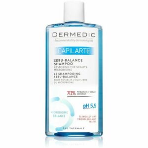 Dermedic Capilarte hĺbkovo čistiaci šampón pre mastnú pokožku hlavy 300 ml vyobraziť
