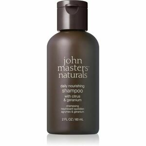 John Masters Organics Citrus & Geranium Daily Nourishing Shampoo vyživujúci šampón vegan citrus 60 ml vyobraziť