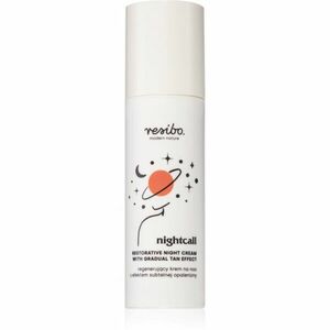 Resibo Nightcall Restorative Night Cream regeneračný nočný krém pre postupné opálenie 50 ml vyobraziť