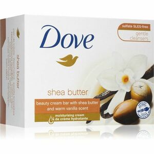 Dove Shea Butter & Vanilla čistiace tuhé mydlo 90 g vyobraziť