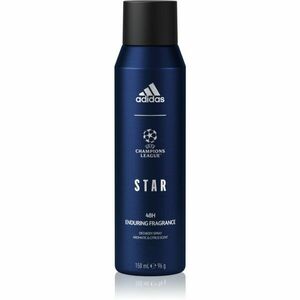 Adidas UEFA Champions League Star dezodorant v spreji so 48hodinovým účinkom pre mužov 150 ml vyobraziť