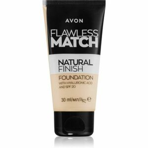Avon Flawless Match Natural Finish hydratačný make-up SPF 20 odtieň 130N Alabaster 30 ml vyobraziť