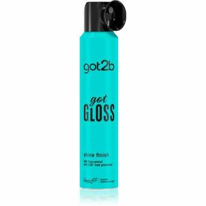 got2b got Gloss Shine Finish sprej na ochranu vlasov pred teplom na lesk a hebkosť vlasov 200 ml vyobraziť