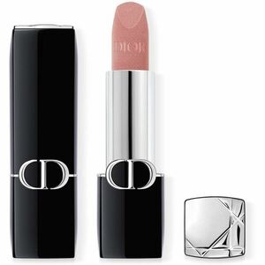 DIOR Rouge Dior dlhotrvajúci rúž plniteľná odtieň 220 Beige Couture Velvet 3, 5 g vyobraziť