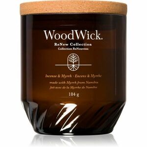 Woodwick Incense & Myrrh vonná sviečka 184 g vyobraziť