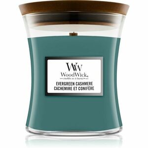 Woodwick Evergreen Cashmere vonná sviečka 275 g vyobraziť