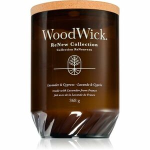 Woodwick Lavender & Cypress vonná sviečka 368 g vyobraziť