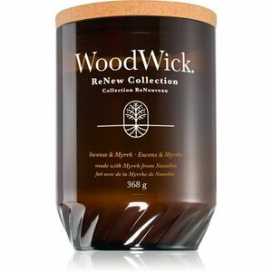 Woodwick Incense & Myrrh vonná sviečka 368 g vyobraziť