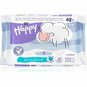 BELLA Baby Happy Sensitive vlhčený toaletný papier pre deti 42 ks vyobraziť