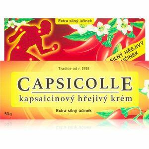Capsicolle Capsaicin cream hot krém so zosilneným účinkom na unavené svaly a kĺby 50 g vyobraziť