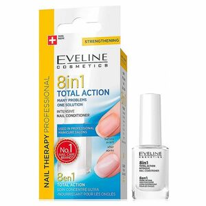 EVELINE Nail Therapy Total Action 8v1 12 ml vyobraziť
