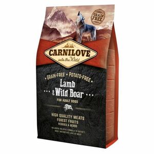 CARNILOVE Adult Lamb & Wild Boar granuly pre psov 1 ks, Hmotnosť balenia: 4 kg vyobraziť