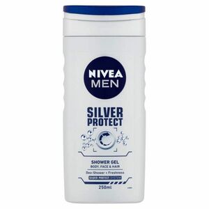 NIVEA Men Silver protect sprchový gél 250 ml vyobraziť