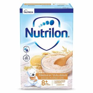NUTRILON Pronutra Obilno-mliečna kaša Piškótová 7 druhov obilnín 225 g vyobraziť