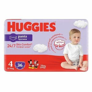 HUGGIES Pants Jumbo 4, 9–14 kg, 36 ks vyobraziť