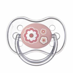 CANPOL BABIES Cumlík silikónový symetrický NEWBORN BABY 0-6m ružový vyobraziť