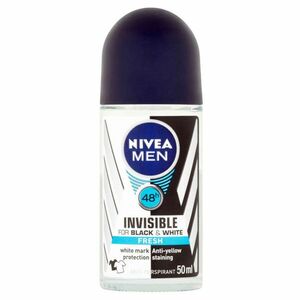 NIVEA Men Invisible for B&W Fresh Guľôčkový antiperspirant pre mužov 50 ml vyobraziť