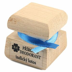 RAE Prírodný krémový dezodorant drevená krabička Indický lotos 50 ml vyobraziť