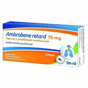 AMBROBENE Retard 75 mg s predĺženým uvoľňovaním 20 kapsúl vyobraziť