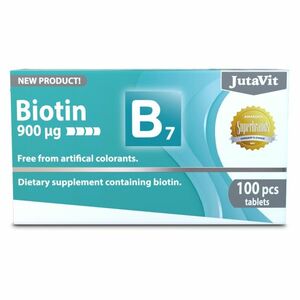 JUTAVIT Biotín 900 µg vitamín B7 100 tabliet vyobraziť