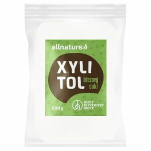 ALLNATURE Xylitol brezový cukor 500 g vyobraziť