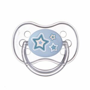 CANPOL BABIES Cumlík silikónový symetrický NEWBORN BABY 18+m modrý vyobraziť