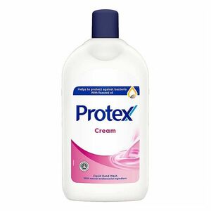 PROTEX Cream Tekuté mydlo s prirodzenou antibakteriálnou ochranou náhradná náplň 700 ml vyobraziť