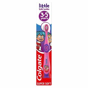 COLGATE Detská zubná kefka Little Kids Smiles pre deti vo veku 3-5 rokov 1ks vyobraziť