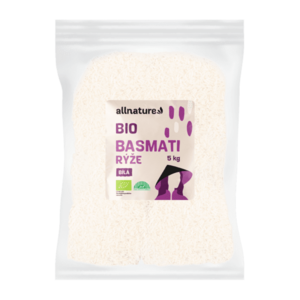 ALLNATURE Basmati ryža biela BIO 5 kg vyobraziť