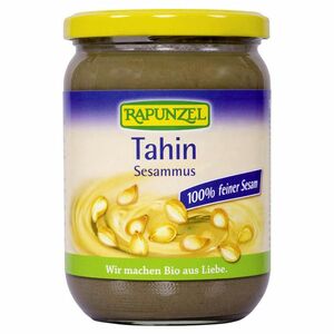 Tahini - 100% -ný sezamové pasta bez soli Rapunzel 500g-BIO vyobraziť