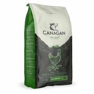 CANAGAN Free range chicken granule pre psov, Hmotnosť balenia (g): 12 kg vyobraziť