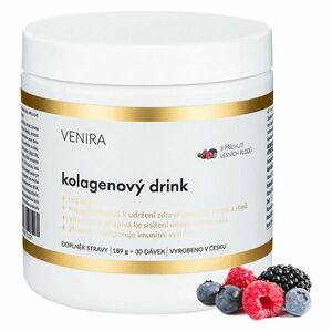 VENIRA Kolagénový drink príchuť lesné plody 189 g vyobraziť