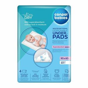 Canpol babies Multifunkčné hygienické podložky lepiace 90x60cm 10 ks vyobraziť