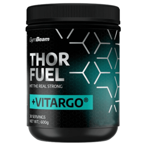 GymBeam Thor Fuel + Vitargo jahoda - kiwi 600 g vyobraziť
