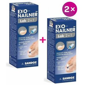 Exo-Nailer Exo-Nailner lak 2v1 2x5 ml vyobraziť