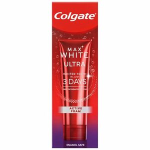 Colgate Max White Ultra Active Foam, bieliaca zubná pasta 50 ml vyobraziť