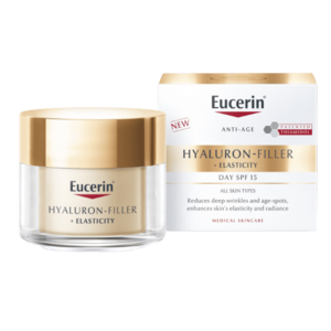 Eucerin HYALURON-FILLER+ELASTICITY denný krém SPF 15, 50 ml vyobraziť