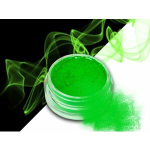 Ráj nehtů Smoke pigment - Neon Green vyobraziť