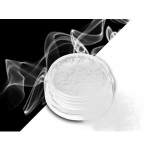Ráj nehtů Smoke pigment - Neon White vyobraziť