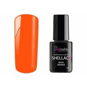 Ráj nehtů UV gel lak Shellac Me 12ml - Neon Orange vyobraziť