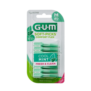 GUM Soft-Picks Regular Comfort Flex Mint, ISO 1, 80 ks vyobraziť