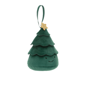 Jellycat Vianočná závesná ozdoba stromček 11 cm vyobraziť