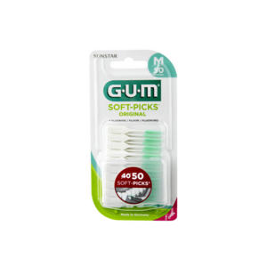 GUM Soft-Picks masážna medzizubná kefka s fluoridmi- velikost Regular, ISO 1 (50 ks) vyobraziť