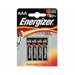 Energizer Alkaline Power AAA batéria 4 pack vyobraziť